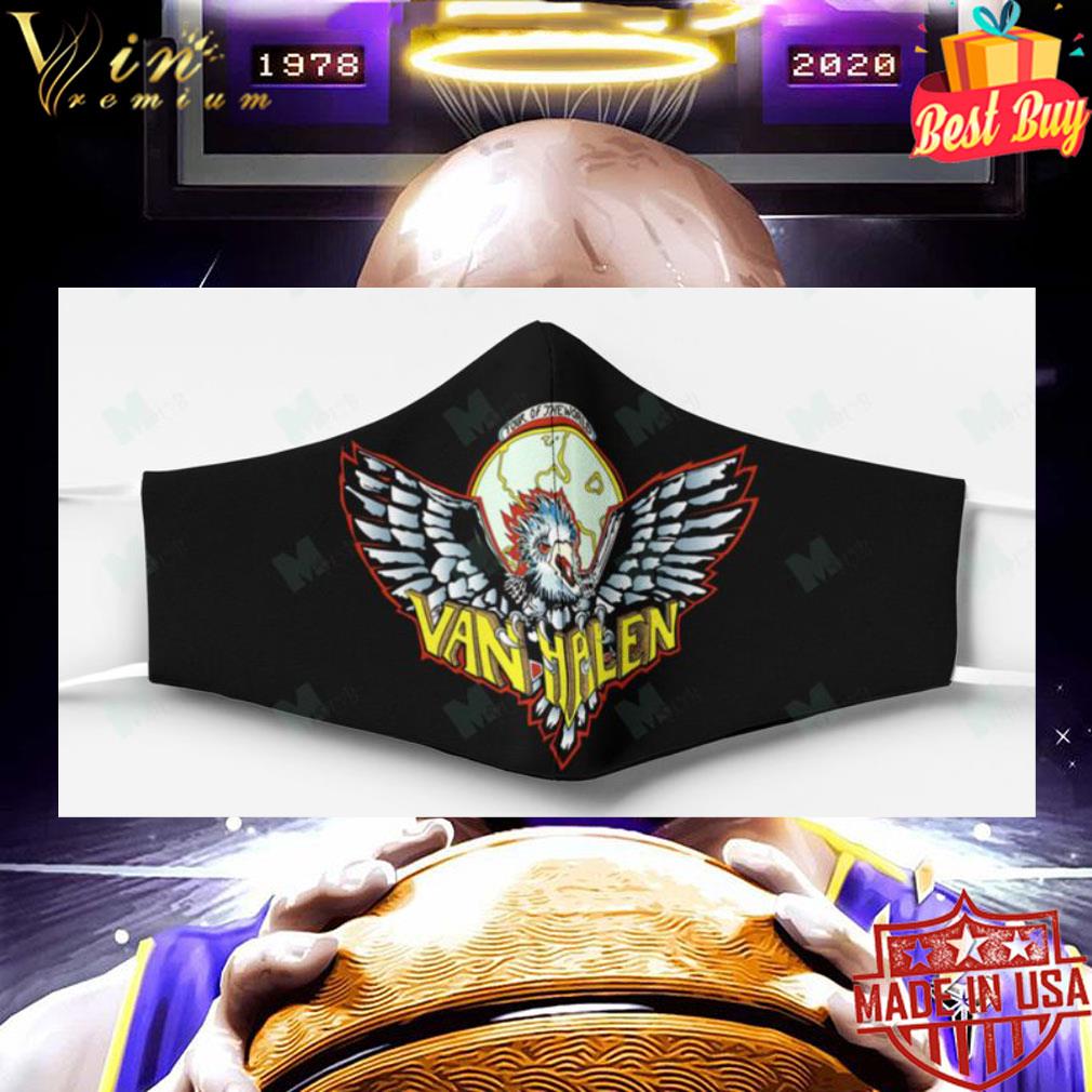 d5749b75 tour of the world van halen face mask 4 - Tour of the world Van Halen face mask