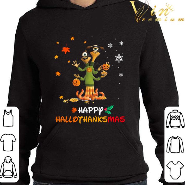 e08bf994 minions octopus hallothanksmas shirt 4 - Minions octopus HalloThanksMas shirt