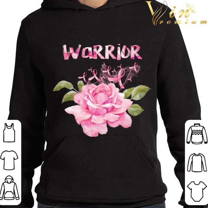 e5b0cf6a flower warrior breast cancer awareness shirt 4 - Flower Warrior Breast Cancer Awareness shirt