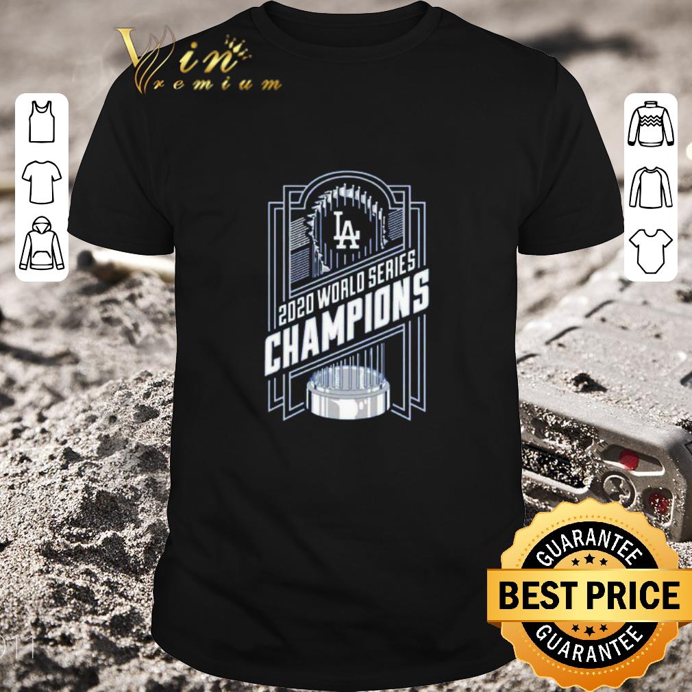 Official LA Dodgers 2020 World Series Champions shirt