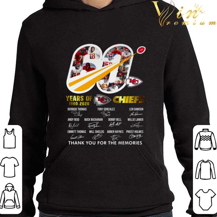 60 years of 1960-2020 KC Chiefs thank you for the memories shirt 095a30c9 60 years of 1960 2020 kc chiefs thank you for the memories shirt 4 - 60 years of 1960-2020 KC Chiefs thank you for the memories shirt