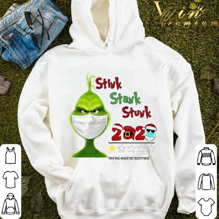 11b9019c grinch mask stink stank stunk 2020 very bad would not recommend shirt 4 - Grinch mask Stink Stank Stunk 2020 very bad would not recommend shirt
