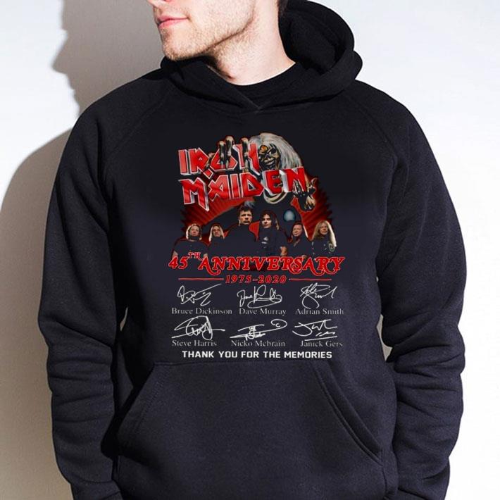 20abf072 funny signatures iron maiden 45th anniversary 1975 2020 shirt 4 - Funny Signatures Iron Maiden 45th Anniversary 1975-2020 shirt