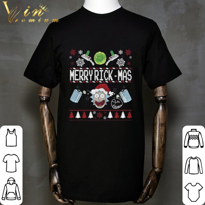 Rick Sanchez Merry Rick-mas ugly Christmas Sweater shirt