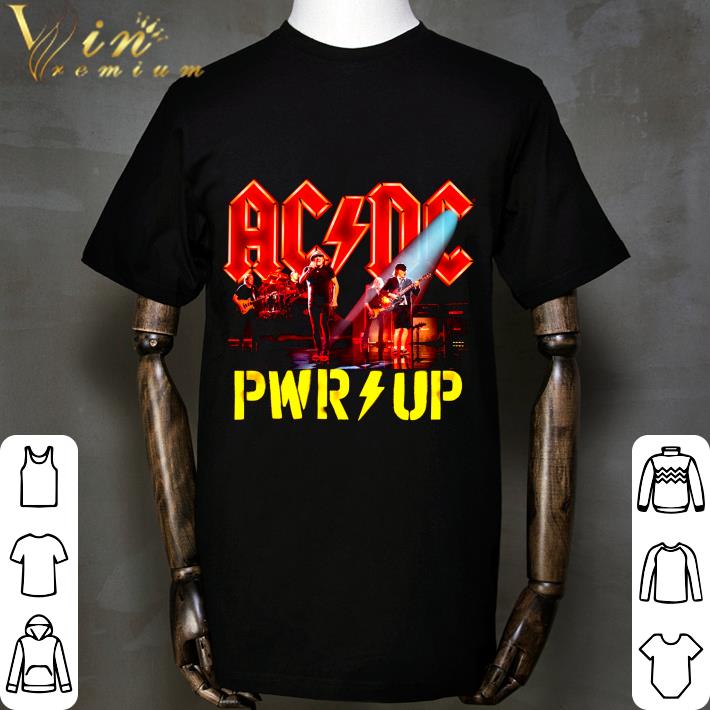 ACDC Pwrup Power Up Stage Lights shirt
