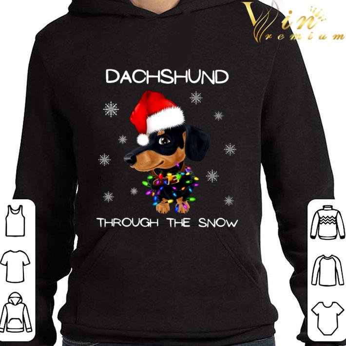 Dachshund Through The Snow Christmas shirt 2963550d dachshund through the snow christmas shirt 4 - Dachshund Through The Snow Christmas shirt