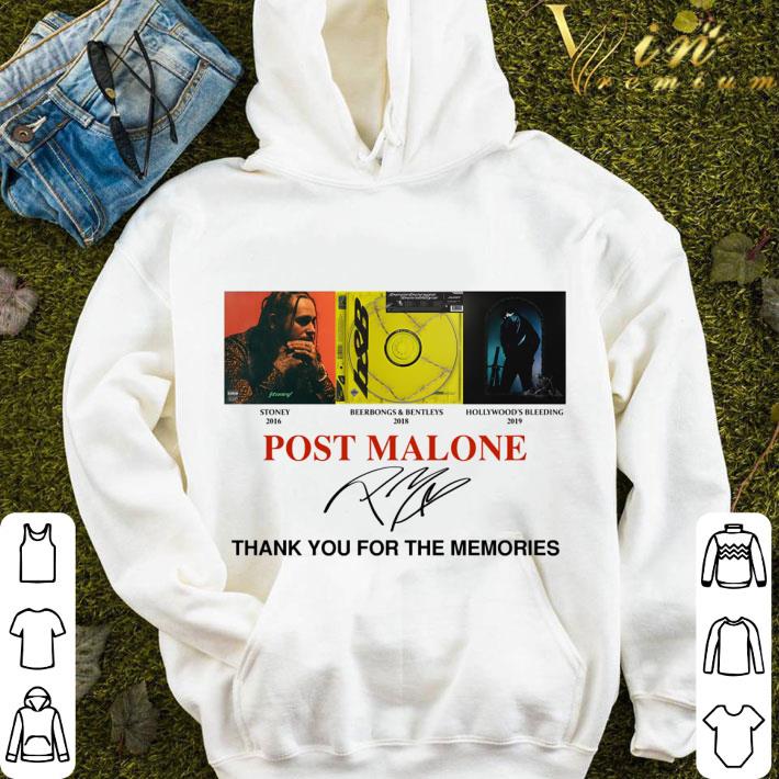 Post Malone Albums Signature Thank You For The Memories shirt 3562ccc8 post malone albums signature thank you for the memories shirt 4 - Post Malone Albums Signature Thank You For The Memories shirt