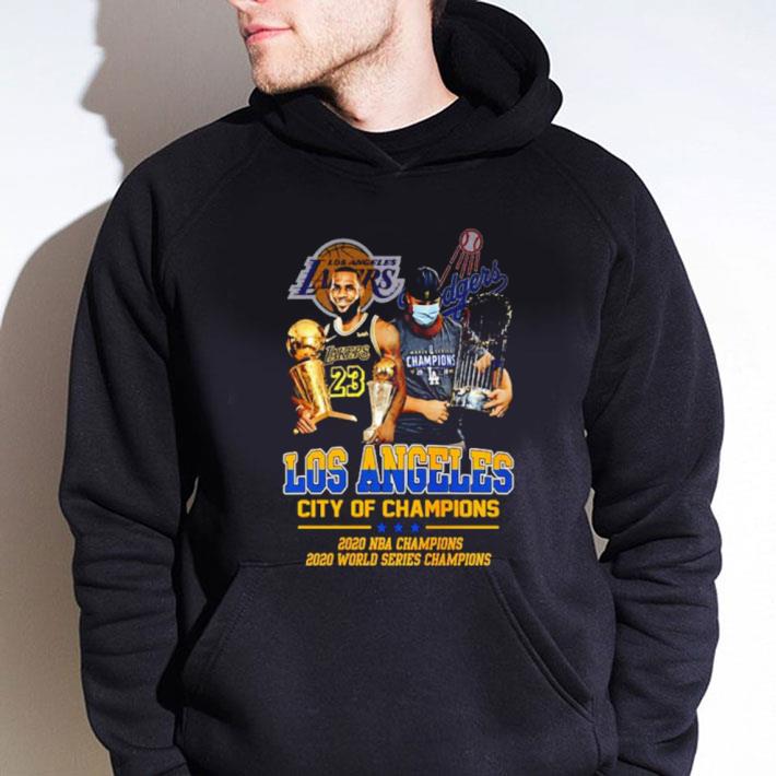 61b5fa85 official lebron james los angeles city of champions 2020 nba world series shirt 4 - Official LeBron James Los Angeles City Of Champions 2020 NBA World Series shirt