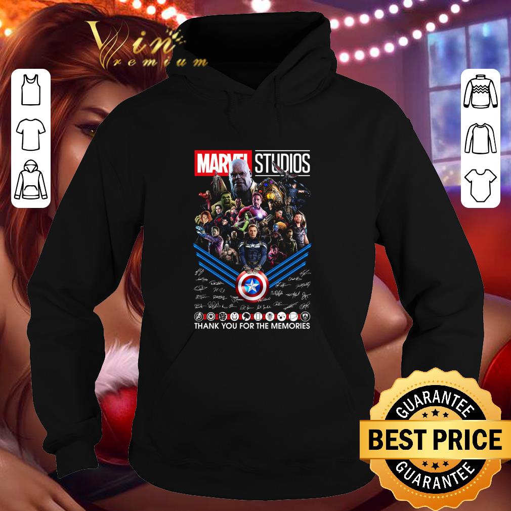 7e988938 awesome marvel studios superheroes signatures thank you for the memories shirt 4 - Awesome Marvel Studios Superheroes Signatures Thank You For The Memories shirt