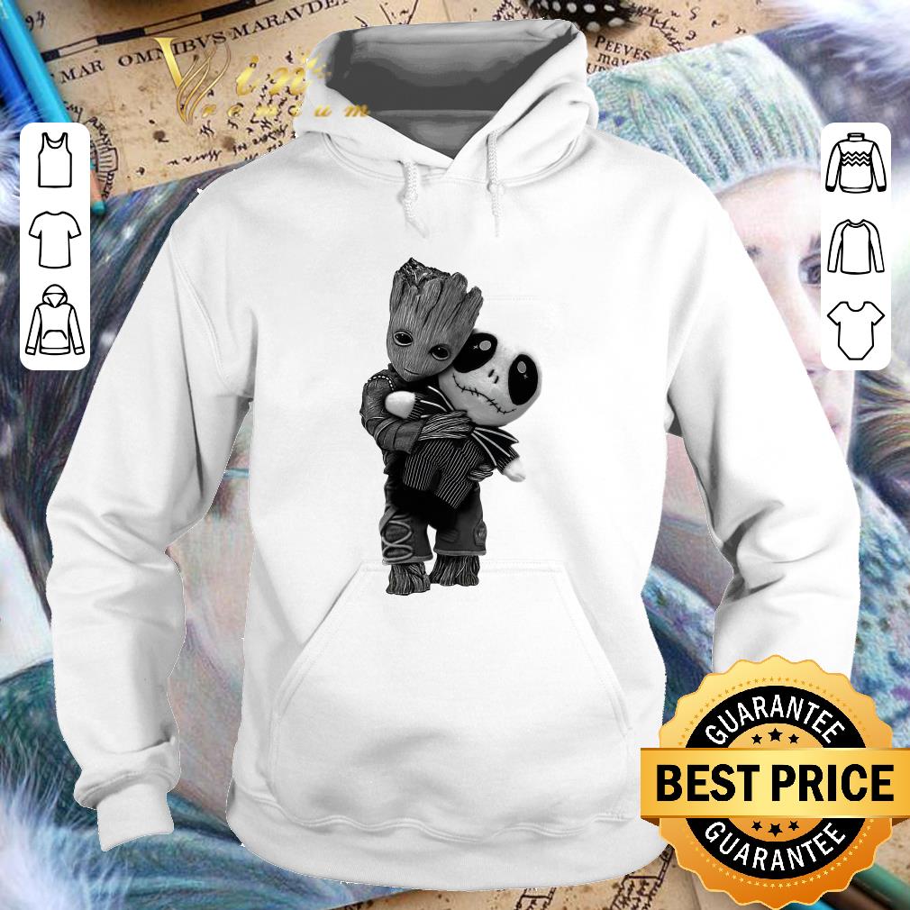 88b05b91 awesome baby groot hug jack skellington doll shirt 4 - Awesome Baby Groot hug Jack Skellington doll shirt
