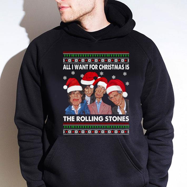 8ddbfa9b premium all i want for christmas is the rolling stones ugly shirt 4 - Premium All I Want For Christmas Is The Rolling Stones Ugly shirt