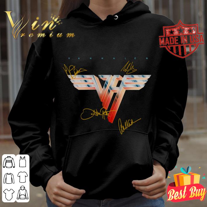 Funny Logo Band Van Halen signatures shirt 9156d162 funny logo band van halen signatures shirt 4 - Funny Logo Band Van Halen signatures shirt