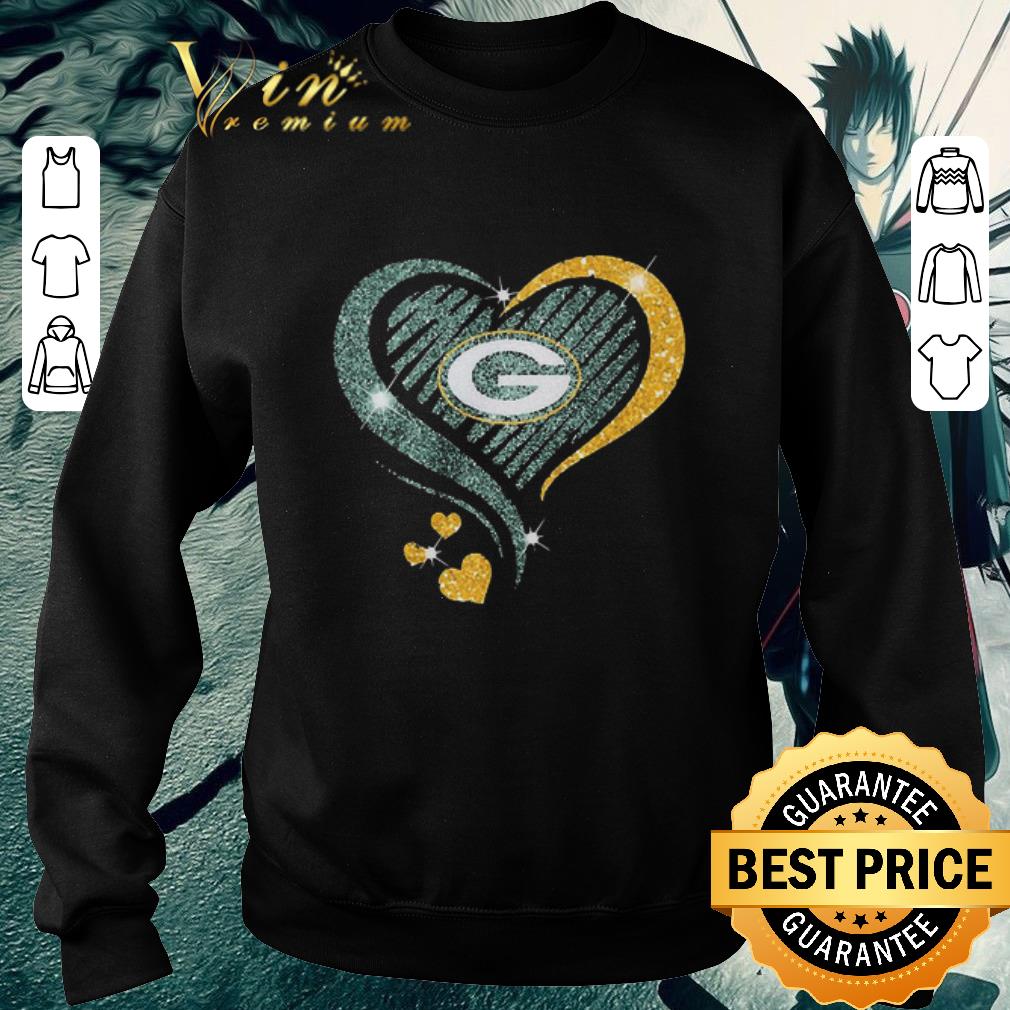 a931e294 awesome green bay packers heart shirt 4 - Awesome Green Bay Packers Heart shirt