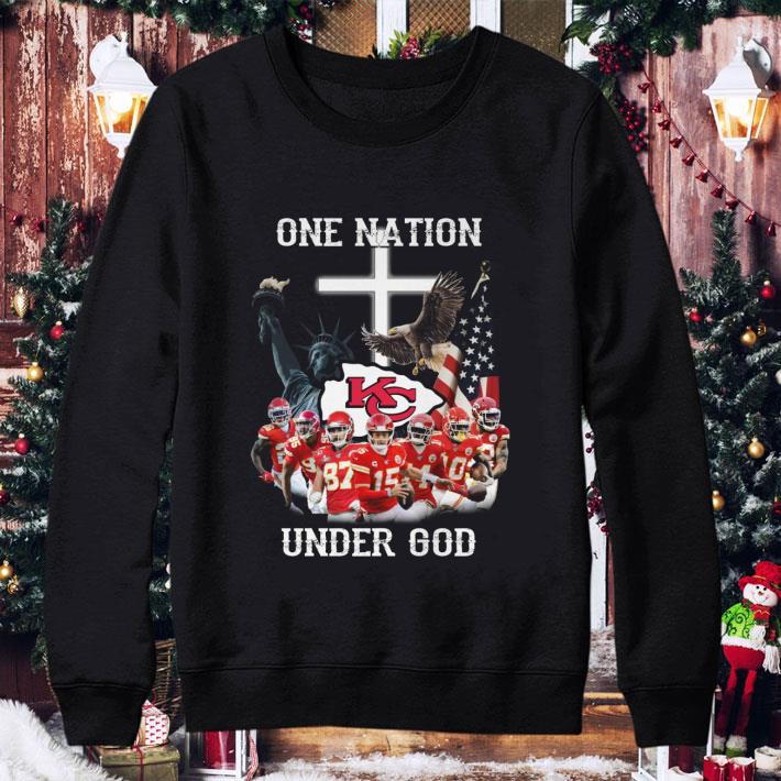 b88b87cb funny kansas city chiefs statue of liberty one nation under god shirt 4 - Funny Kansas City Chiefs Statue Of Liberty One Nation Under God shirt