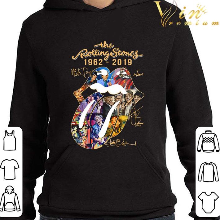 baf13029 the rolling stones lips tongue 1962 2019 signatures shirt 4 - The Rolling Stones Lips Tongue 1962-2019 Signatures shirt