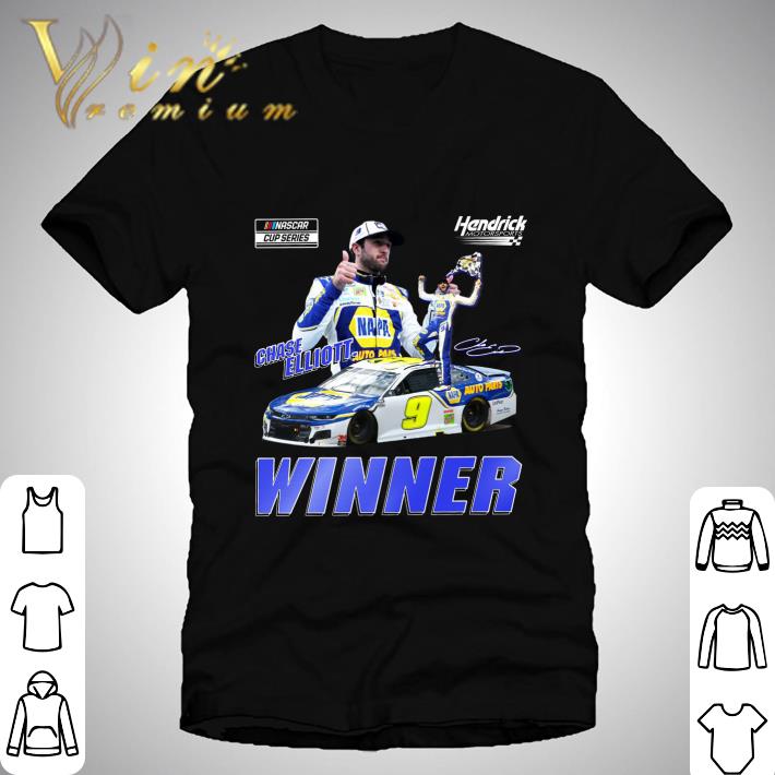 9 Chase Elliott Winner Signature Nascar Cup Series Hendrick Motorsports shirt