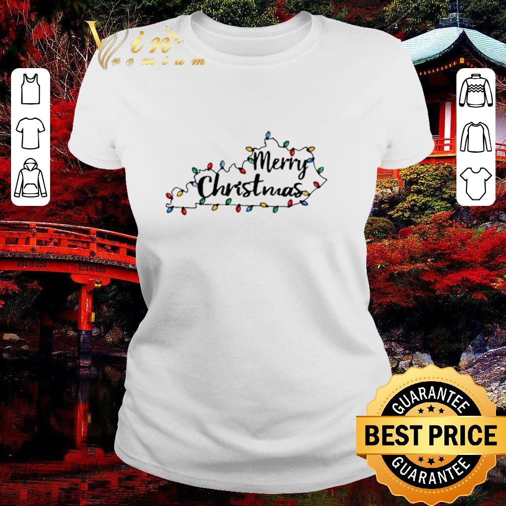 Official Kentucky Merry Christmas Light shirt
