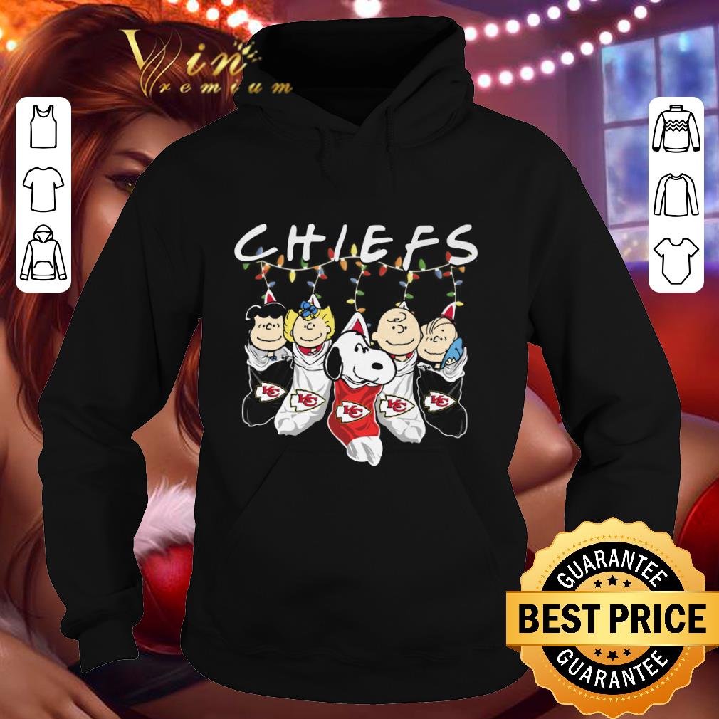 d5b29bd9 premium kansas city chiefs friends snoopy characters christmas shirt 4 - Premium Kansas City Chiefs Friends Snoopy Characters Christmas shirt