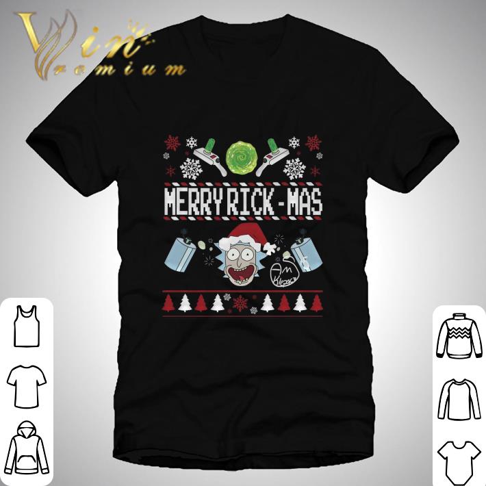 Rick Sanchez Merry Rick-mas ugly Christmas Sweater shirt