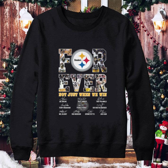 Funny Pittsburgh Steelers For Ever Not Just When We Win Signatures shirt d80e2307 funny pittsburgh steelers for ever not just when we win signatures shirt 4 - Funny Pittsburgh Steelers For Ever Not Just When We Win Signatures shirt