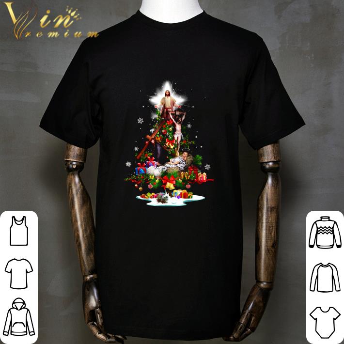 Jesus Christmas Tree shirt