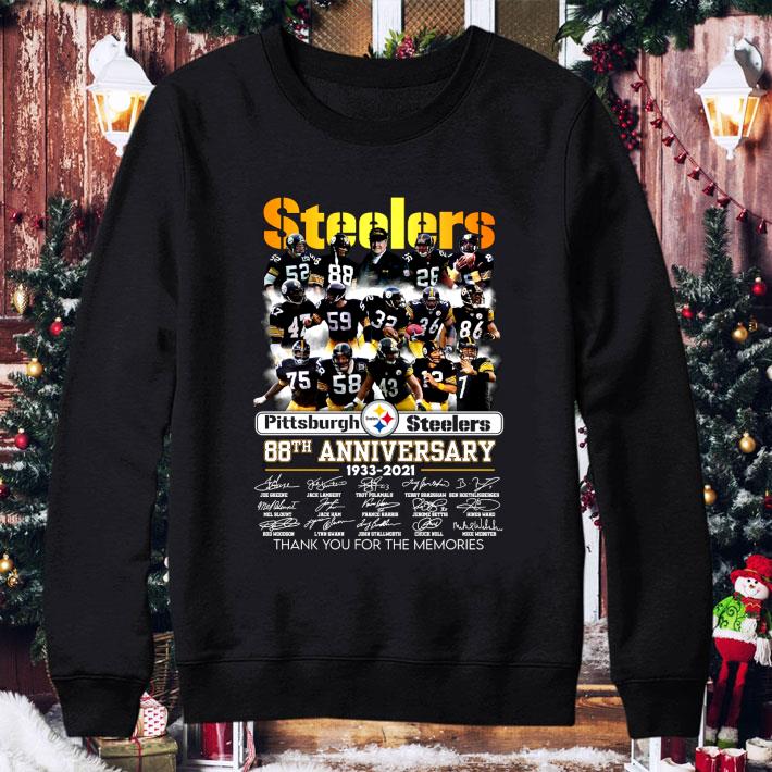 e1f49615 funny thank you pittsburgh steelers 88th anniversary 1933 2021 signatures shirt 4 - Funny Thank You Pittsburgh Steelers 88th Anniversary 1933-2021 Signatures shirt