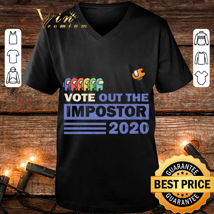 Funny Vote Out The Impostor 2020 Version Among Us shirt e68f6557 funny vote out the impostor 2020 version among us shirt 4 - Funny Vote Out The Impostor 2020 Version Among Us shirt