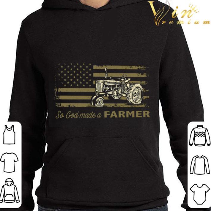 So God Made A Farmer American Flag shirt e87d32c0 so god made a farmer american flag shirt 4 - So God Made A Farmer American Flag shirt