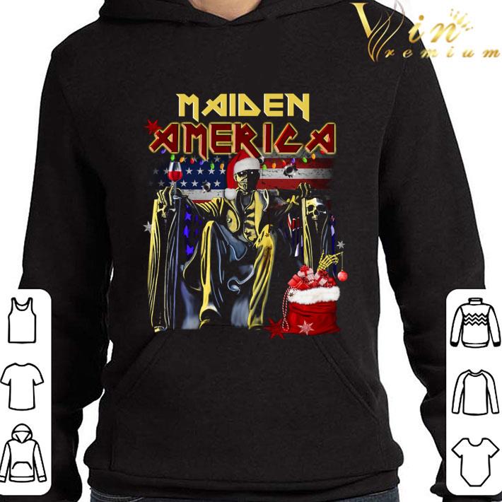 ee86499e maiden america eddie iron maiden christmas shirt 4 - Maiden America Eddie Iron Maiden Christmas shirt