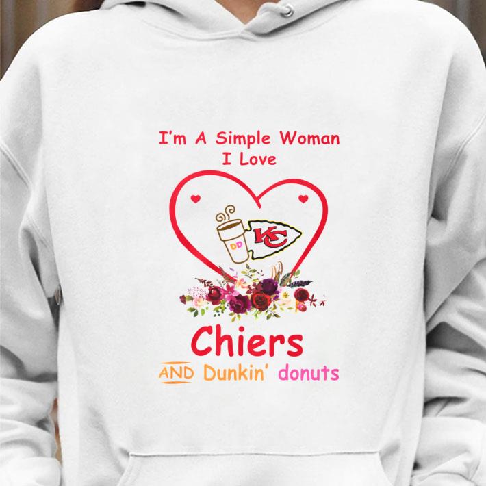 fa474823 funny i m a simple woman i love kansas city chiefs and dunkin donuts shirt 4 - Funny I'm A Simple Woman I Love Kansas City Chiefs And Dunkin Donuts shirt
