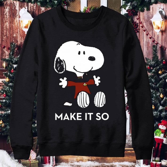 07dc5639 awesome star trek captain picard snoopy make it so shirt 4 - Awesome Star Trek Captain Picard Snoopy Make It So shirt