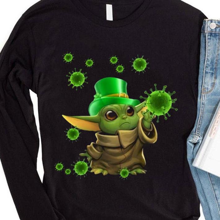 09e28dba premium star wars baby yoda coronavirus st patrick s day shirt 4 - Premium Star Wars Baby Yoda Coronavirus St. Patrick's Day shirt