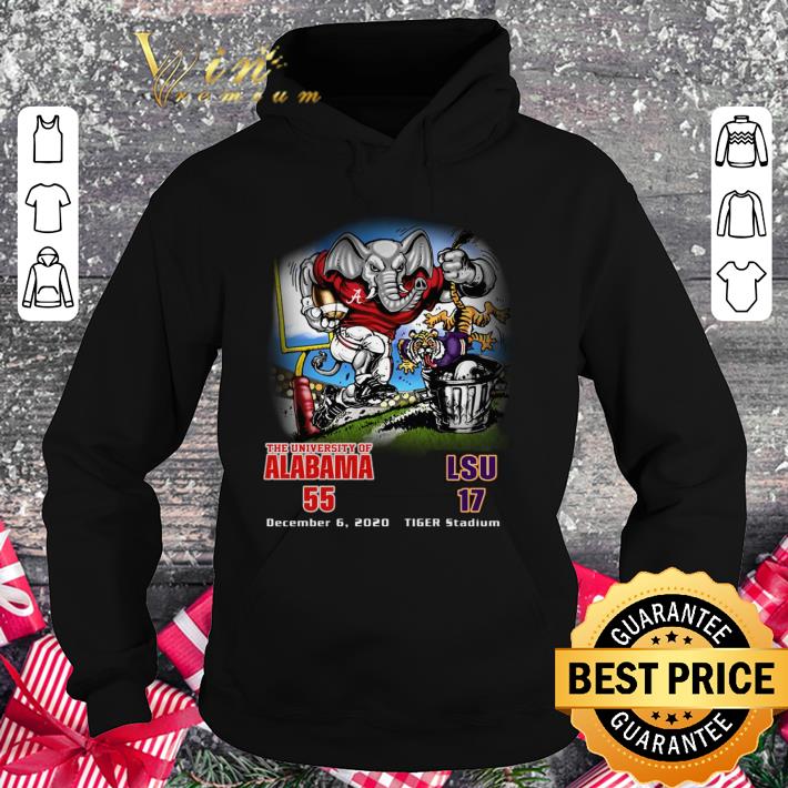 Funny The University Of Alabama 55-17 LSU Tiger Stadium December 6 2020 shirt 10415b93 funny the university of alabama 55 17 lsu tiger stadium december 6 2020 shirt 4 - Funny The University Of Alabama 55-17 LSU Tiger Stadium December 6 2020 shirt