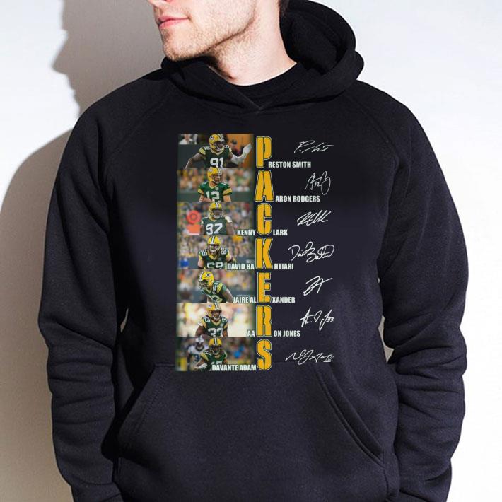 Premium Packers signatures shirt 113418c4 premium packers signatures shirt 4 - Premium Packers signatures shirt