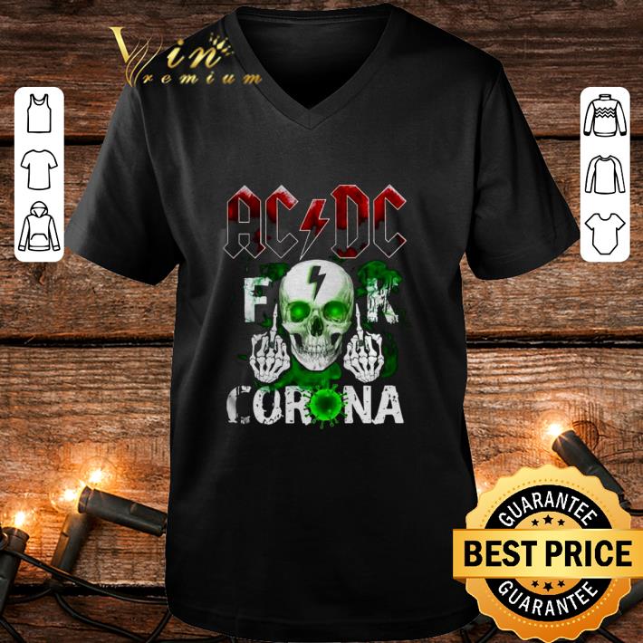 168ad141 hot skull acdc fuck coronavirus covid 19 shirt 4 - Hot Skull ACDC Fuck Coronavirus Covid-19 shirt