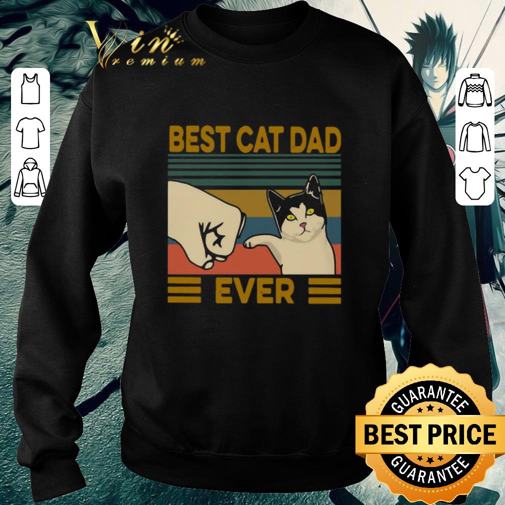 28ccc5fd pretty best cat dad ever vintage shirt 4 - Pretty Best Cat Dad Ever Vintage shirt