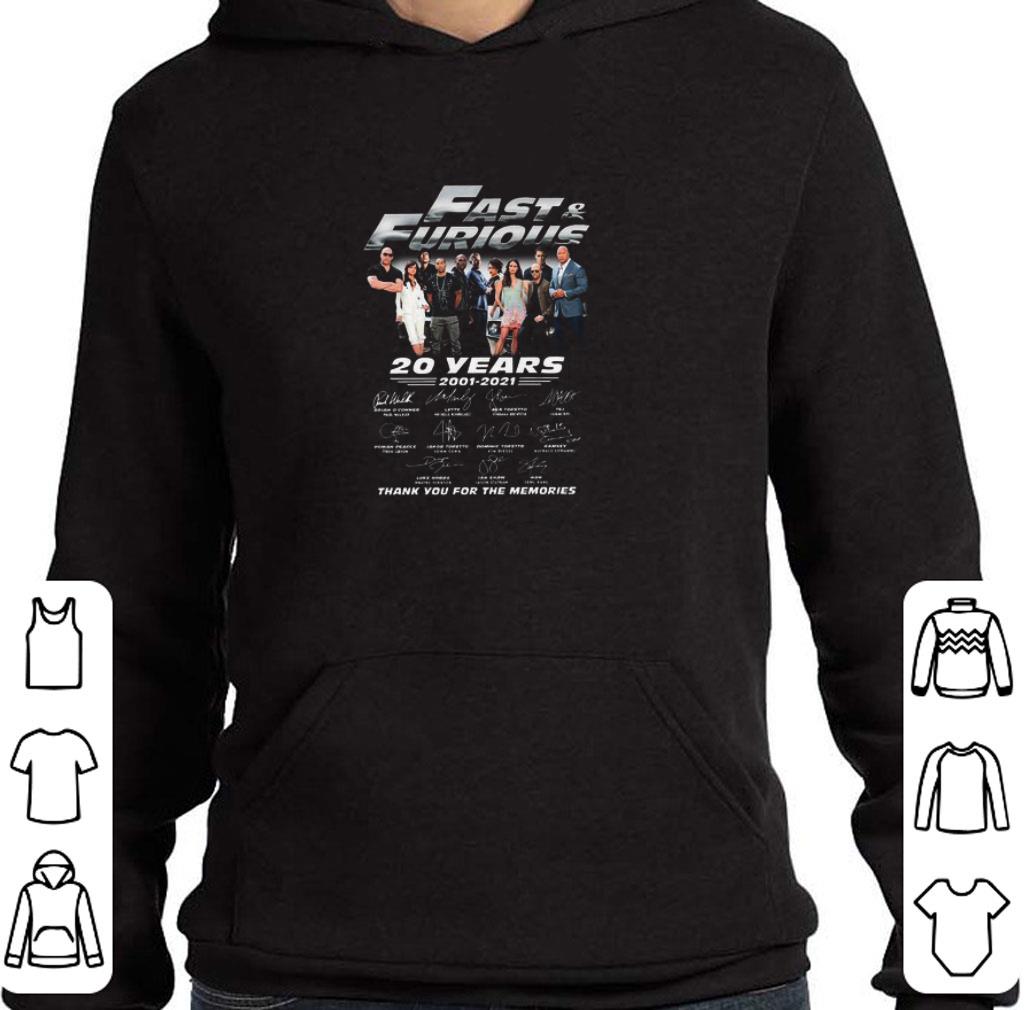 294819a3 pretty all character fast furious 20 years 2001 2021 signatures thank you for the memories shirt 4 - Pretty All character Fast & Furious 20 Years 2001-2021 Signatures Thank You For The Memories shirt