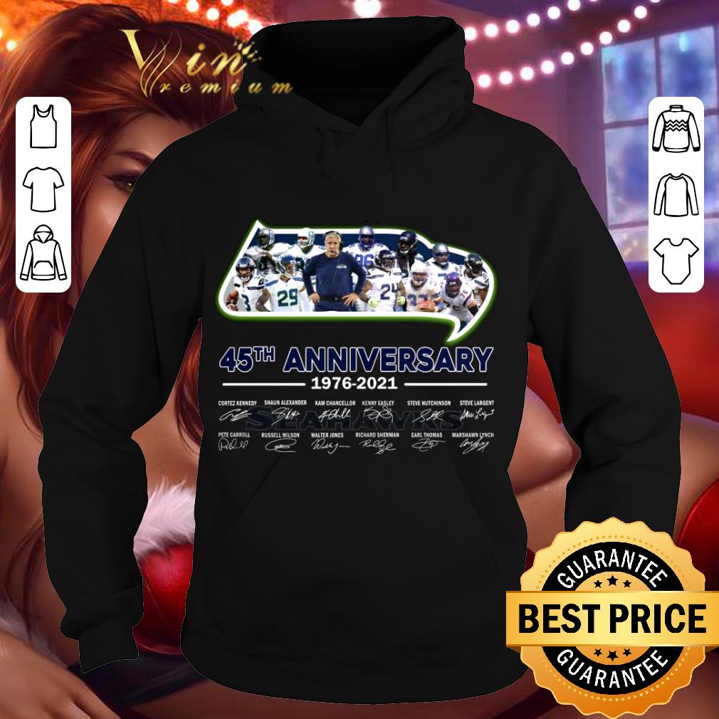 Hot NFL Seattle Seahawks 45th Anniversary 1976-2021 Signatures shirt 404311fc hot nfl seattle seahawks 45th anniversary 1976 2021 signatures shirt 4 - Hot NFL Seattle Seahawks 45th Anniversary 1976-2021 Signatures shirt