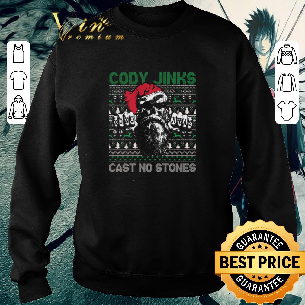 406aa8bd awesome cody jinks cast no stones ugly christmas s shirt 4 - Awesome Cody Jinks Cast No Stones Ugly Christmas S shirt