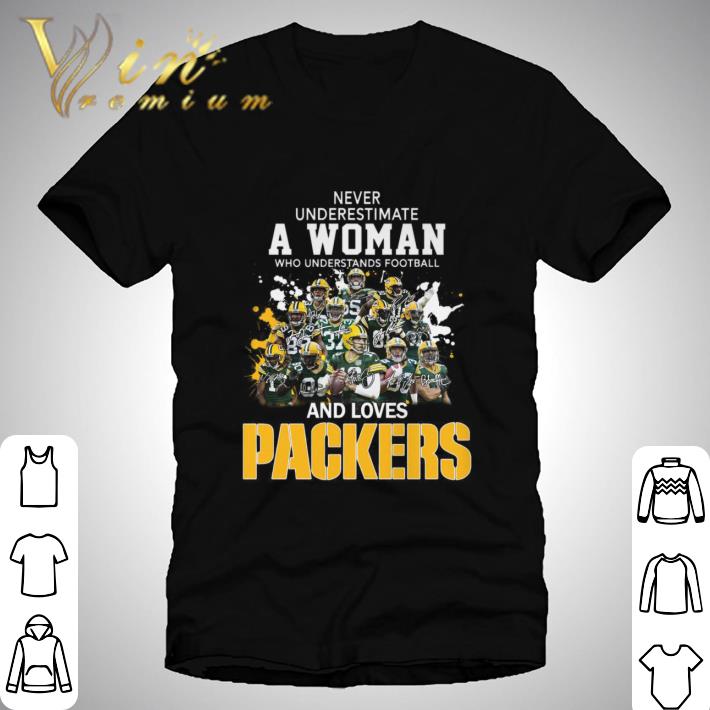 Premium Green Bay Packers 102nd Anniversary 1919-2021 Signatures shirt