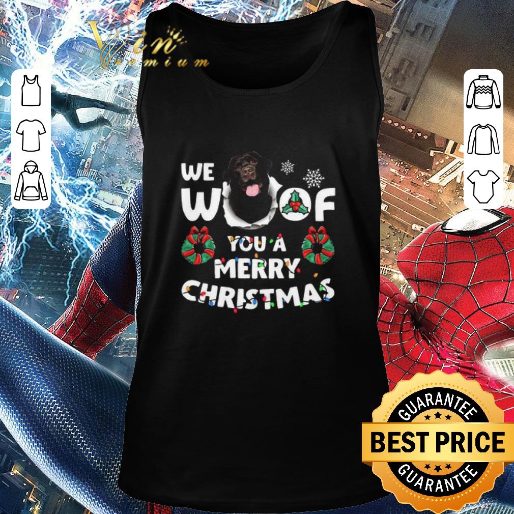 Original Labrador Retriever We Woof You A Merry Christmas Sweater shirt