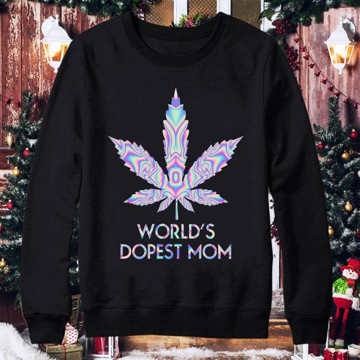 8df42c57 original weed marijuana world s dopest mom shirt 4 - Original Weed Marijuana World's Dopest Mom shirt