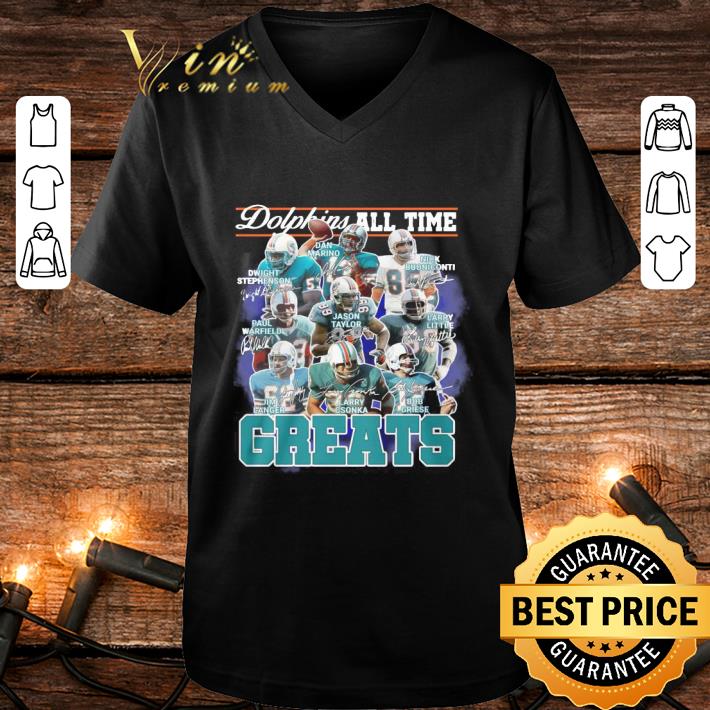 Premium Miami Dolphins All Time Greats Team Players Signatures shirt ac90c882 premium miami dolphins all time greats team players signatures shirt 4 - Premium Miami Dolphins All Time Greats Team Players Signatures shirt