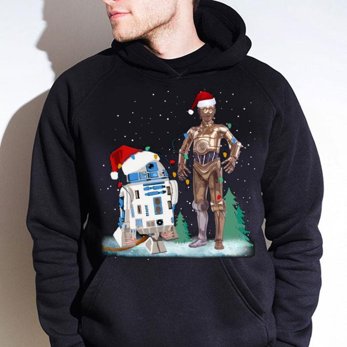 Hot Star Wars R2-D2 C-3PO Merry Christmas shirt b098123c hot star wars r2 d2 c 3po merry christmas shirt 4 - Hot Star Wars R2-D2 C-3PO Merry Christmas shirt