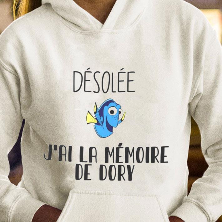 Premium Desolee J'ai La Memoire De Dory shirt b5705f97 premium desolee j ai la memoire de dory shirt 4 - Premium Desolee J'ai La Memoire De Dory shirt