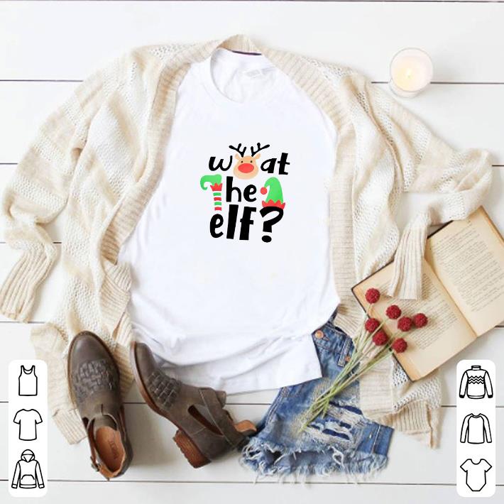 cc1f1fd9 nice reindeer what the elf christmas shirt 4 - Nice Reindeer What The ELF Christmas shirt