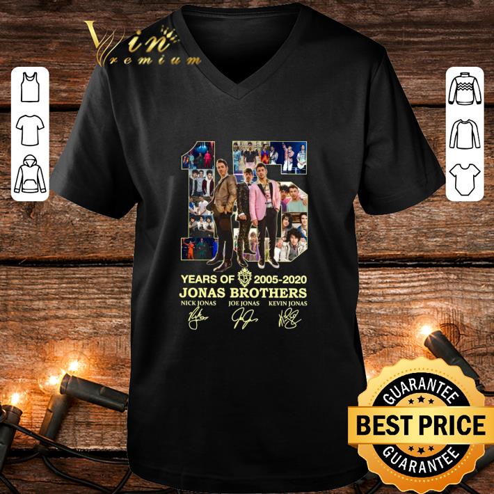 Original 15 Years Of 2005-2020 Jonas Brothers Signatures Nick Jonas shirt d5dde3ce original 15 years of 2005 2020 jonas brothers signatures nick jonas shirt 4 - Original 15 Years Of 2005-2020 Jonas Brothers Signatures Nick Jonas shirt