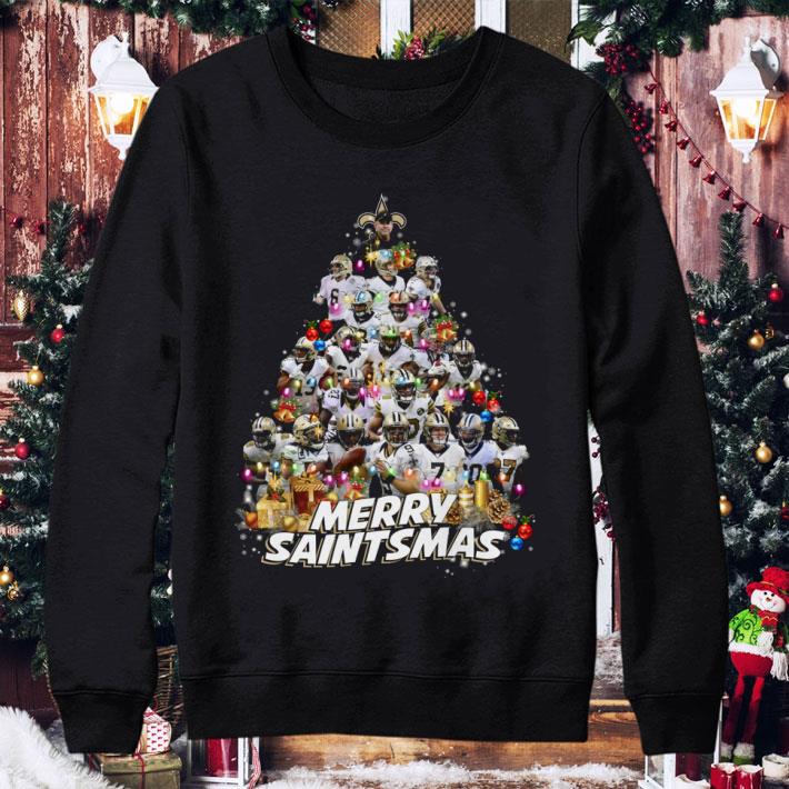 dd0a4bc9 new orleans saints merry saintsmas shirt 4 - New Orleans Saints Merry Saintsmas shirt