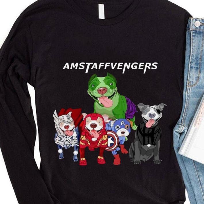 ddc2b46f official marvel american staffy amstaffvengers avengers shirt 4 - Official Marvel American Staffy Amstaffvengers Avengers shirt