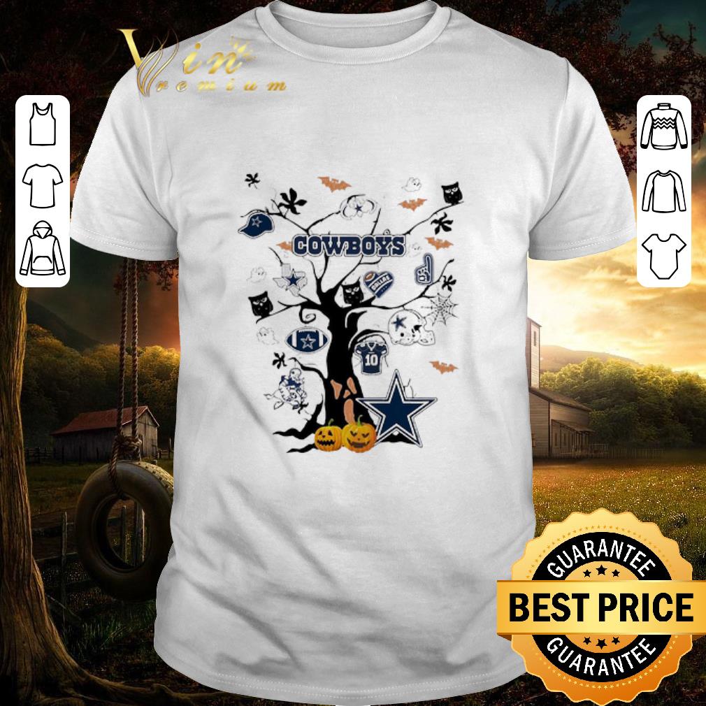 Official Dallas Cowboys And Ghost On Tree shirt
